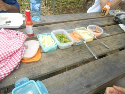 Backpacking in Belize: Cave Tour of Actun Tunichil Muknal Lunch at Actun Tunichal Muknal.