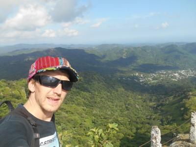 Backpacking in El Salvador: Puerta Del Diablo (Devil’s Gate) Selfie at Puerta del Diablo