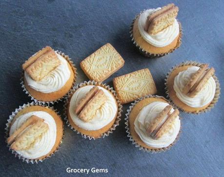 National Cupcake Week: Custard Cream Cupcakes & Asda Best of Baking Goodies