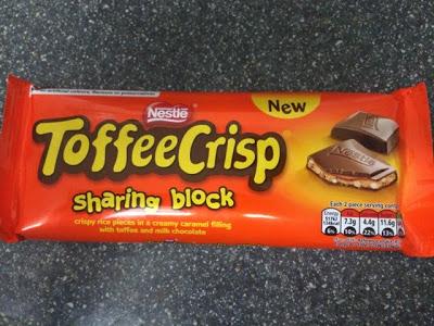 Today's Review: Toffee Crisp Sharing Block Today's Review: Toffee Crisp Sharing Block