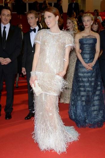 Chanel gown Cannes