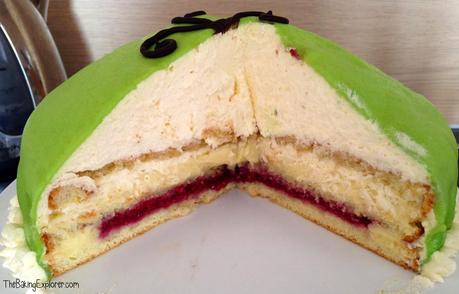 Swedish Princess Cake: GBBO Week #6