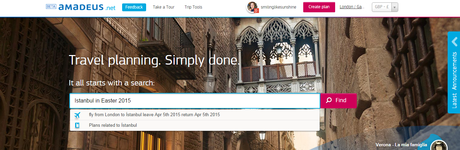 Planning my trip to Istanbul with Amadeus.net Planning my trip to Istanbul with Amadeus.net