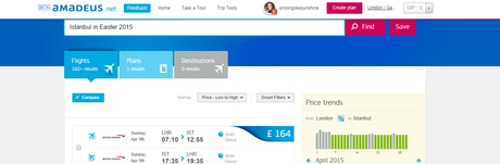 Planning my trip to Istanbul with Amadeus.net Planning my trip to Istanbul with Amadeus.net