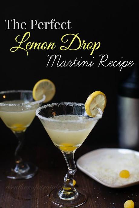 Thirsty Thursday: Lollipop + Lemon Drop + Lime Coat Lemon Drop Martini