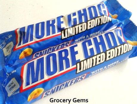 New Snickers More Choc Limited Edition (UK) New Snickers More Choc Limited Edition (UK)