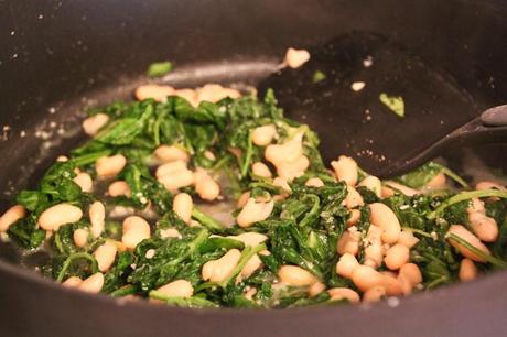 Linguine with Garlicky Kale and White Beans IMG_0601