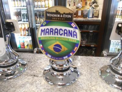 Thirsty Thursdays: Our World Cup Day Out in London, England Maracana Beer in Wetherspoons.