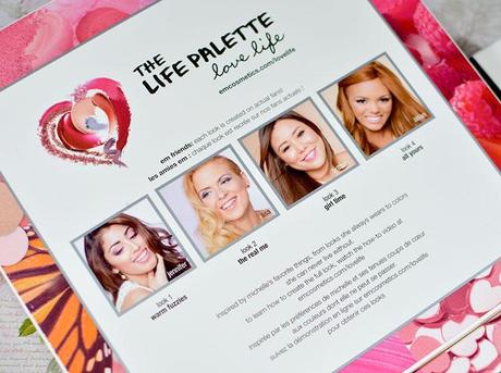 3 EM Cosmetics Michelle Phan - The Life Palette - Love Life Photos - Swatches - Review - Genzel Kisses (c)