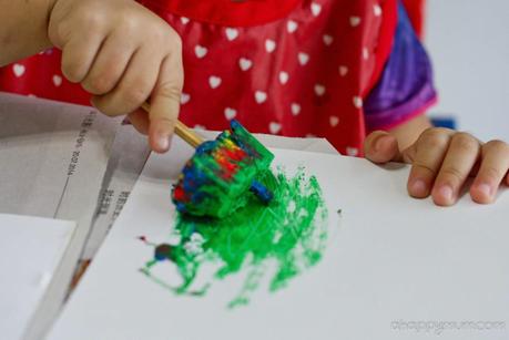 Creativity 521 #53 - A beautiful mess with Ice Cube Painting