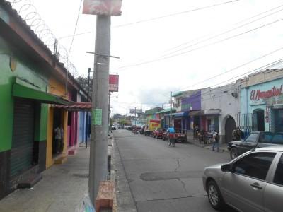 Backpacking in El Salvador: Top 10 Sights in Santa Ana Hooker Street, Santa Ana.