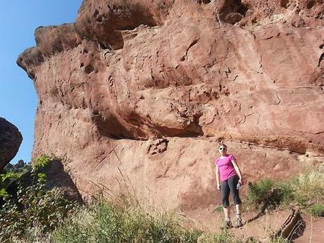 A few more pictures from our hike at the Red Rocks just outside...