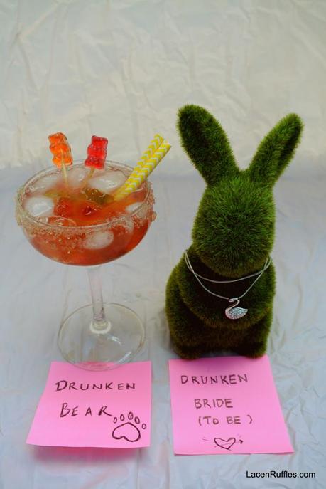 Gummy Bear Cocktails & Bridal Shower Planning {Recipes + Free Cheatsheets} Gummy Bear Cocktails | Lace n Ruffles