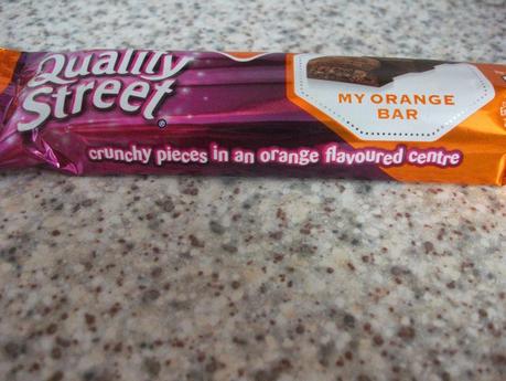 Nestlé Quality Street My Orange Bar (new for Xmas 2014!) - Review