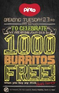 New Pinto opens Lothian Rd, Edinburgh Tuesday Pinto Mexican Lothian road Edinburgh