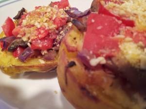 Pizza Stuffed Potatoes Pizza Stuffed Potatoes