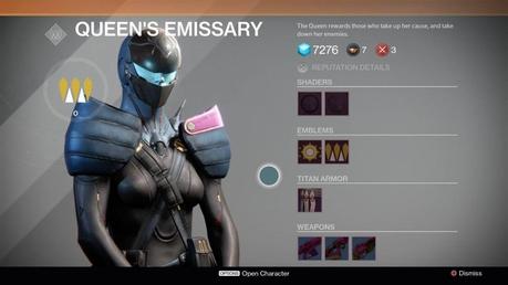 Destiny’s Queen’s Wrath event is now live – new bounty and vendor detailed
