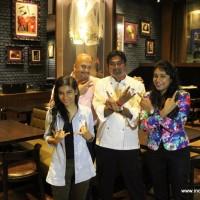 The Happy Diners with Chef