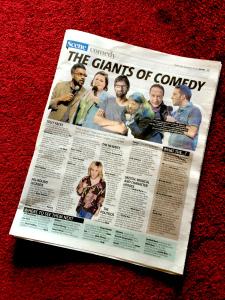 Why I am interested in comedians Today’s issue of Metro