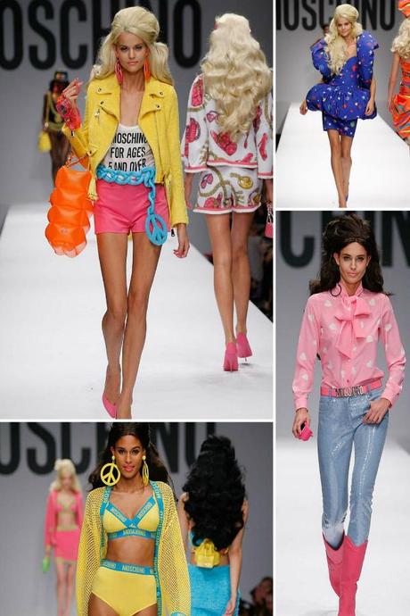 Moschino Spring 2015 RTW- It’s a Barbie World! barbie