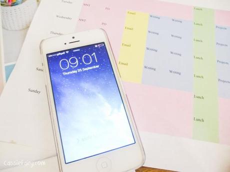 Watch out! It’s time to change… Tips for working from home - Creating a timetable