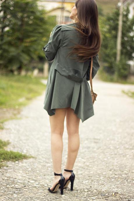 Military trench coat Military trench coat