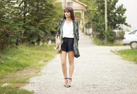 Military trench coat Military trench coat