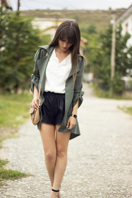 Military trench coat Military trench coat