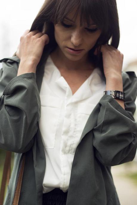 Military trench coat Military trench coat