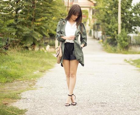 Military trench coat Military trench coat