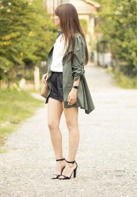 Military trench coat Military trench coat