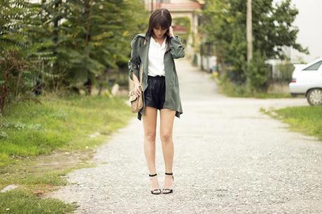 Military trench coat Military trench coat