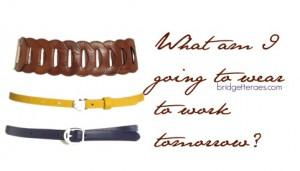 Throwback Thursday: Fall Trends and Belts Belts