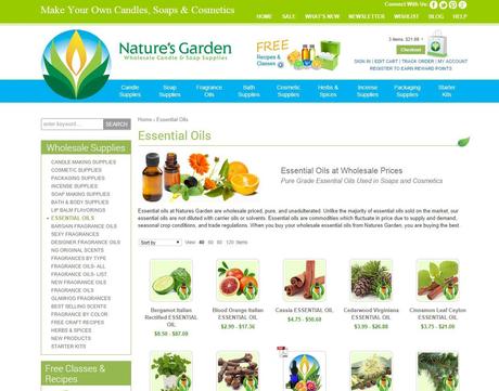 Essential Oils essential oils page