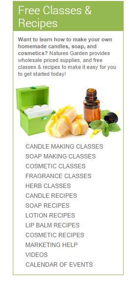 Essential Oils free classes and recipes