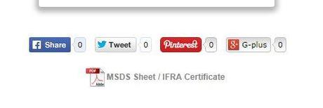 Essential Oils IFRA certificate link