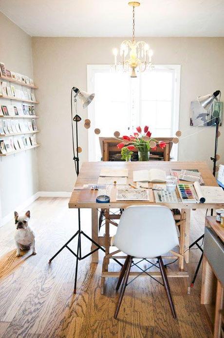 Sometimes, It's Okay To Be Messy great workspace / desk