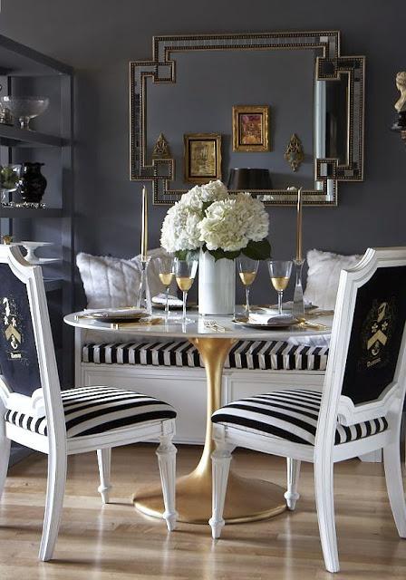 black and white dining room black and white dining room