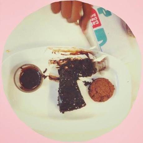 Chronicling the Busiest Weekend Ever Snubnose insisted I take a photo. I was literally hopping with impatience, and I guess it shows in this blurred, shaky image