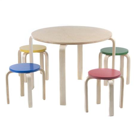 Guidecraft Nordic Table and Chair Set