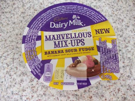 Cadbury Marvellous Mix-Ups Banana Sour Fudge Dessert - Review