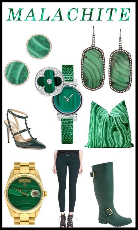 Color Study: Malachite Malachite Jewelry & Accessories