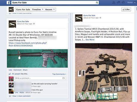 Buying Guns on Facebook