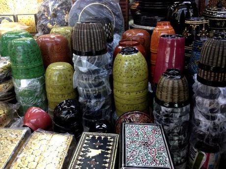 Lacquerware Bagan souvenirs