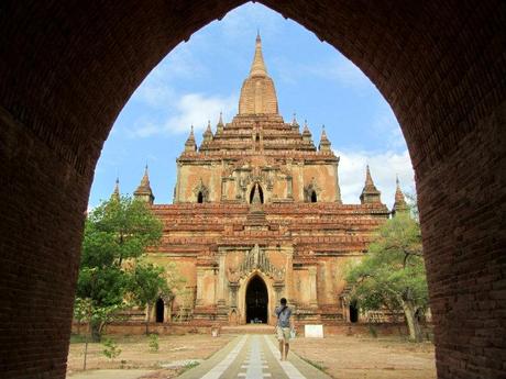 Sulami temple in Bagan Myanmar