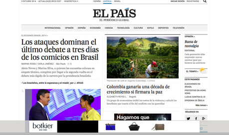 El Pais: new website design is efficient but visually disappointing