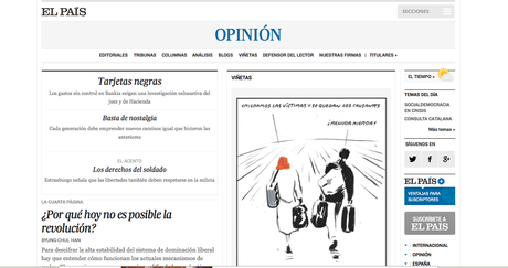 El Pais: new website design is efficient but visually disappointing