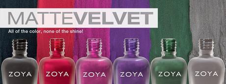 Press Release: Zoya Matte Velvet