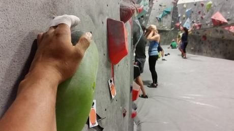 Can I play too? (I may have lightly bouldered, using my thumb and palm of my hand...I couldn't help it!)