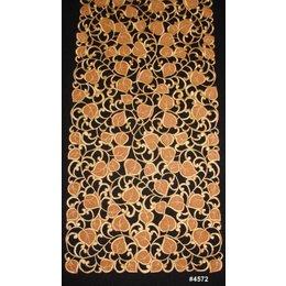 Fall 2014 Tablescape Ideas DIY Fall Autumn Thanksgiving Harvest Embroidered Cutwork Leaf Table Runner